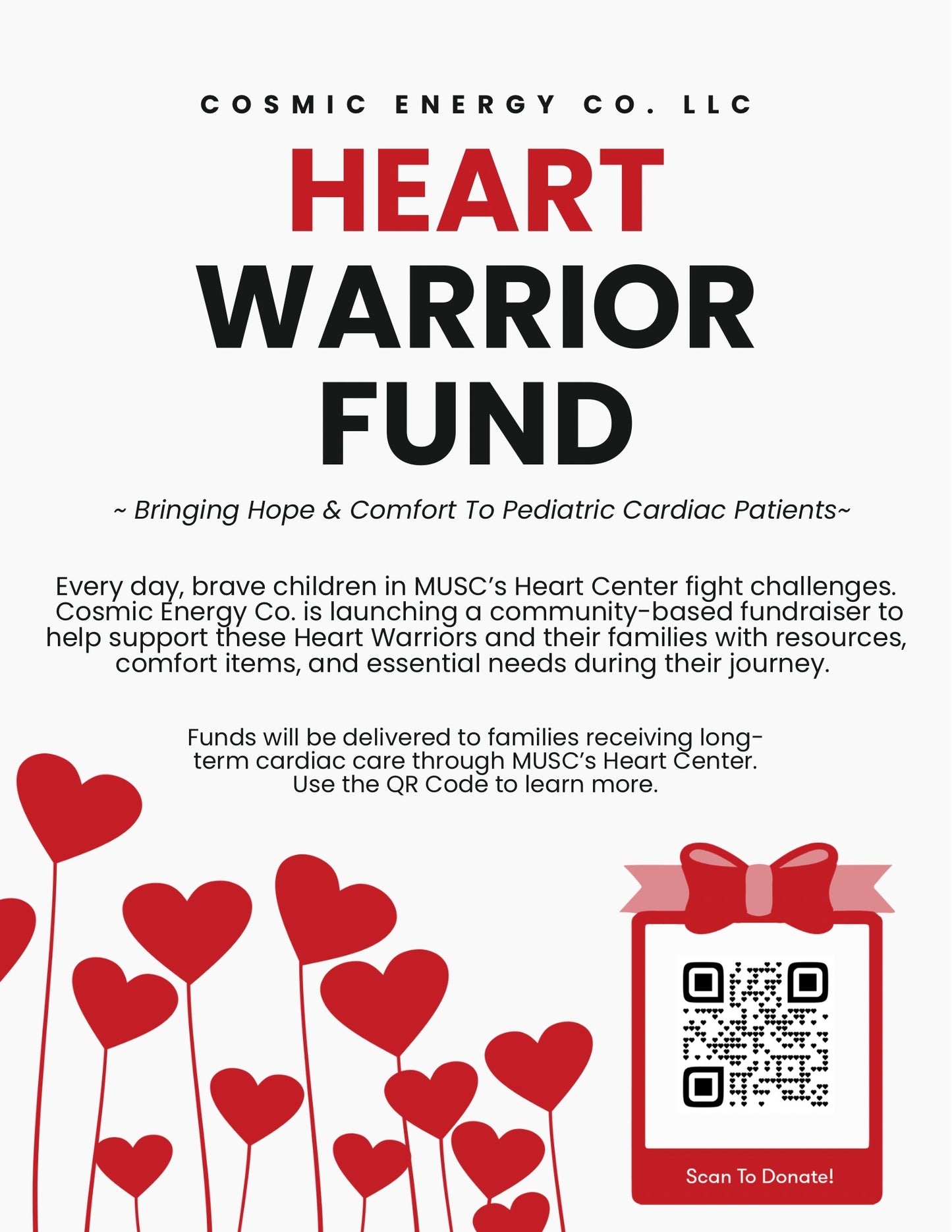 Heart Warrior Donation Opotions